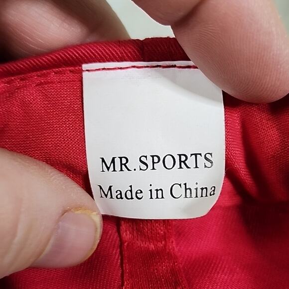 Ohio State OSU Buckeyes Adjustable Unisex Hat Red & Grey - Picture 6 of 7